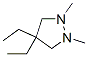 Pyrazolidine, 4,4-diethyl-1,2-dimethyl- CAS#: 74096-71-2