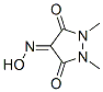 Pyrazolidinetrione, dimethyl-, 4-oxime (9CI) CAS#: 750519-30-3