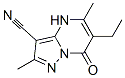 Pyrazolo[1,5-a]pyrimidine-3-carbonitrile, 6-ethyl-4,7-dihydro-2,5-dimethyl-7-oxo- (9CI) CAS#: 799250-60-5