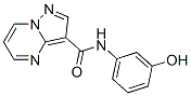 Pyrazolo[1,5-a]pyrimidine-3-carboxamide, N-(3-hydroxyphenyl)- (9CI) CAS#: 717828-52-9
