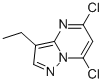 Pyrazolo[1,5-a]pyrimidine, 5,7-dichloro-3-ethyl- (9CI) CAS#: 779353-64-9