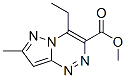 Pyrazolo[5,1-c][1,2,4]triazine-3-carboxylic acid, 4-ethyl-7-methyl-, methyl ester (9CI) CAS#: 708987-11-5