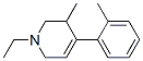 Pyridine, 1-ethyl-1,2,3,6-tetrahydro-3-methyl-4-(2-methylphenyl)- (9CI) CAS#: 730908-27-7