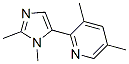 Pyridine, 2-(1,2-dimethyl-1H-imidazol-5-yl)-3,5-dimethyl- (9CI) CAS#: 771541-03-8