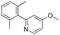 Pyridine, 2-(2,6-dimethylphenyl)-4-methoxy- (9CI) CAS#: 793681-26-2