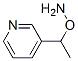 Pyridine, 3-[1-(aminooxy)ethyl]- (9CI) CAS#: 736871-52-6