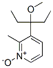 Pyridine, 3-(1-ethyl-1-methoxypropyl)-2-methyl-, 1-oxide (9CI) CAS#: 780801-52-7