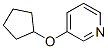 Pyridine, 3-(cyclopentyloxy)- (9CI) CAS#: 780800-97-7