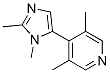 Pyridine, 4-(1,2-dimethyl-1H-imidazol-5-yl)-3,5-dimethyl- (9CI) CAS#: 771541-05-0