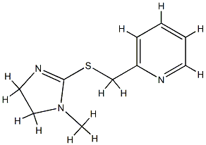 Pyridine,2-[[(4,5-dihydro-1-methyl-1H-imidazol-2-yl)thio]methyl]-(9CI) CAS#: 783247-73-4