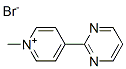 Pyridinium, 1-methyl-4-(2-pyrimidinyl)-, bromide (9CI) CAS#: 74801-34-6