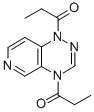 Pyrido(3,4-e)-1,2,4-triazine, 1,4-dihydro-1,4-bis(1-oxopropyl)- CAS#: 76603-27-5