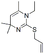 Pyrimidine, 1-ethyl-1,4-dihydro-4,4,6-trimethyl-2-(2-propenylthio)- (9CI) CAS#: 746546-24-7