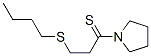 Pyrrolidine,  1-[3-(butylthio)-1-thioxopropyl]-  (9CI) CAS#: 73199-97-0