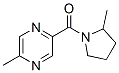 Pyrrolidine, 2-methyl-1-[(5-methylpyrazinyl)carbonyl]- (9CI) CAS#: 777852-61-6