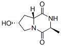 Pyrrolo[1,2-a]pyrazine-1,4-dione, hexahydro-7-hydroxy-3-methyl-, (3S,7R,8aR)- (9CI) CAS#: 748142-27-0