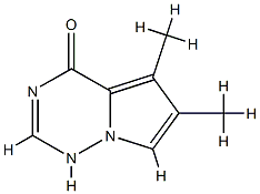 Pyrrolo[2,1-f][1,2,4]triazin-4(1H)-one, 5,6-dimethyl- (9CI) CAS#: 721943-81-3