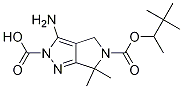 Pyrrolo[3,4-c]pyrazole-2,5(4H,6H)-dicarboxylic acid ,3-amino-6,6-dimethyl-,5-(1,1-dimethylethyl)2-ethyl ester CAS#: 718632-46-3
