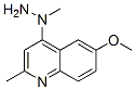 Quinoline, 6-methoxy-2-methyl-4-(1-methylhydrazino)- (9CI) CAS#: 792844-64-5