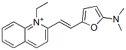 Quinolinium,  2-[2-[5-(dimethylamino)-2-furanyl]ethenyl]-1-ethyl- CAS#: 792849-54-8