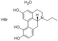 R(-)-2,10,11-TRIHYDROXY-N-PROPYL-NORAPORPHINE HYDROBROMIDE HYDRATE CAS#: 79640-85-0