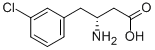(R)-3-AMINO-4-(3-CHLOROPHENYL)BUTANOIC ACID CAS#: 785038-49-5