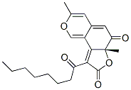 (R)-3,6a-Dimethyl-9-(1-oxooctyl)-6H-furo[2,3-h]-2-benzopyran-6,8(6aH)-dione CAS#: 79495-61-7