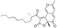 (R)-3,6a-Dimethyl-9-[(S)-2-methyl-1-oxodecyl]-6H-furo[2,3-h]-2-benzopyran-6,8(6aH)-dione CAS#: 79495-62-8