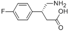 (R)-4-AMINO-3-(4-FLUOROPHENYL)BUTANOIC ACID CAS#: 741217-33-4