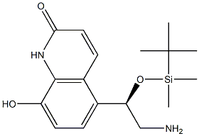 (R)-5-(2-amino-1-((tert-butyldimethylsilyl)oxy)ethyl)-8-hydroxyquinolin-2(1H)-one CAS#: 743461-21-4