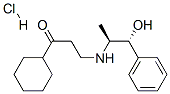 [R-(R*,S*)]-1-cyclohexyl-3-[(2-hydroxy-1-methyl-2-phenylethyl)amino]propan-1-one hydrochloride CAS#: 72913-80-5