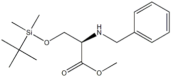 (R)-methyl 2-(benzylamino)-3-((tert-butyldimethylsilyl)oxy)propanoate CAS#: 794518-57-3