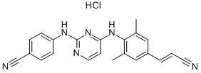 RILPIVIRINE HCL CAS#: 700361-47-3