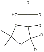 (RS)-2,2-Dimethyl-1,3-dioxolane-4-methanol-d5 CAS#: 74300-14-4