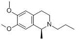 (S)-1,2,3,4-Tetrahydro-6,7-dimethoxy-1-methyl-2-propylisoquinoline CAS#: 77280-40-1