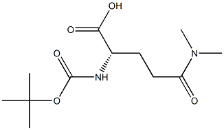 (S)-2-((TERT-BUTOXYCARBONYL)AMINO)-5-(DIMETHYLAMINO)-5-OXOPENTANOIC ACID CAS#: 72449-42-4