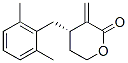 (S)-4-[(2,6-Dimethylphenyl)methyl]-3,4,5,6-tetrahydro-3-methylene-2H-pyran-2-one CAS#: 72776-46-6
