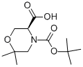 (S)-4-BOC-6,6-DIMETHYL-MORPHOLINE-3-CARBOXYLIC ACID CAS#: 783349-78-0