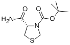 (S)-TERT-BUTYL 4-CARBAMOYLTHIAZOLIDINE-3-CARBOXYLATE CAS#: 739365-93-6