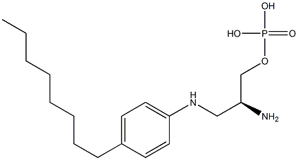 (S)-phosphoric acid Mono-[2-aMino-3-(4-octyl-phenylaMino)-propyl] ester CAS#: 799268-83-0