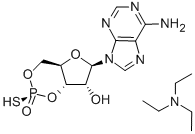 SP-ADENOSINE 3',5'-CYCLIC MONOPHOSPHOTHIOATE TRIETHYLAMINE CAS#: 73208-40-9