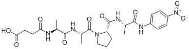 SUC-ALA-ALA-PRO-ALA-PNA CAS#: 72682-69-0