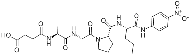 SUC-ALA-ALA-PRO-NVA-PNA CAS#: 72682-71-4