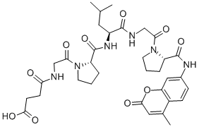 SUC-GLY-PRO-LEU-GLY-PRO-AMC CAS#: 72698-36-3
