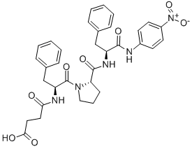 SUC-PHE-PRO-PHE-PNA CAS#: 75651-68-2