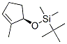 Silane, (1,1-dimethylethyl)dimethyl[[(1R)-2-methyl-2-cyclopenten-1-yl]oxy]- (9CI) CAS#: 777076-74-1