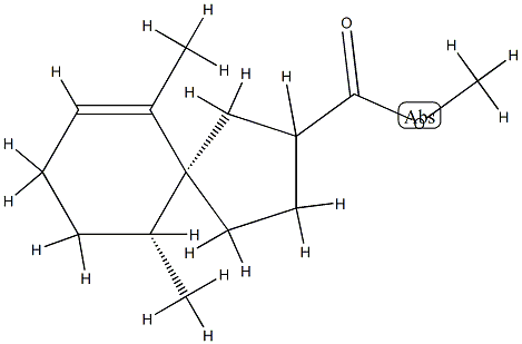 Spiro[4.5]dec-6-ene-2-carboxylic acid, 6,10-dimethyl-, methyl ester, (5R,10R)-rel- (9CI) CAS#: 797055-37-9