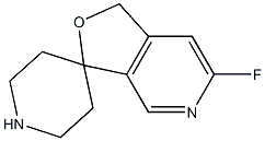 Spiro[furo[3,4-c]pyridine-3(1H),4'-piperidine],6-fluoro- CAS#: 741683-18-1