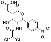 Succinic acid hydrogen 1-[(2R,3R)-3-(4-nitrophenyl)-2-(dichloroacetylamino)-1-hydroxypropan-3-yl] ester CAS#: 75725-02-9