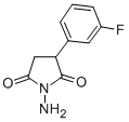 Succinimide, N-amino-2-(m-fluorophenyl)- CAS#: 74208-85-8